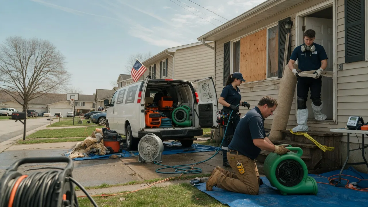 Water Damage Restoration in Perham, ME near me